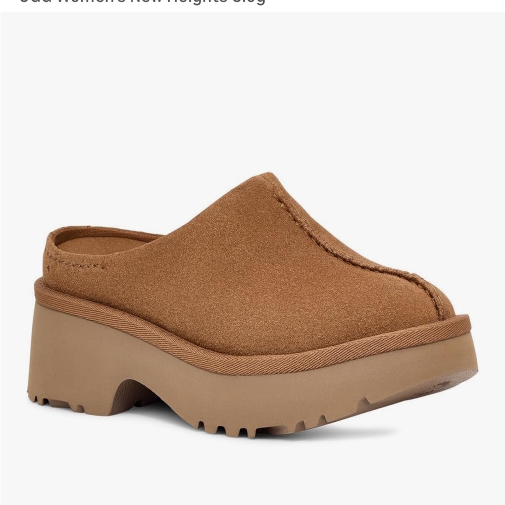 Women's Ugg Tan Platform Clogs - image 1
